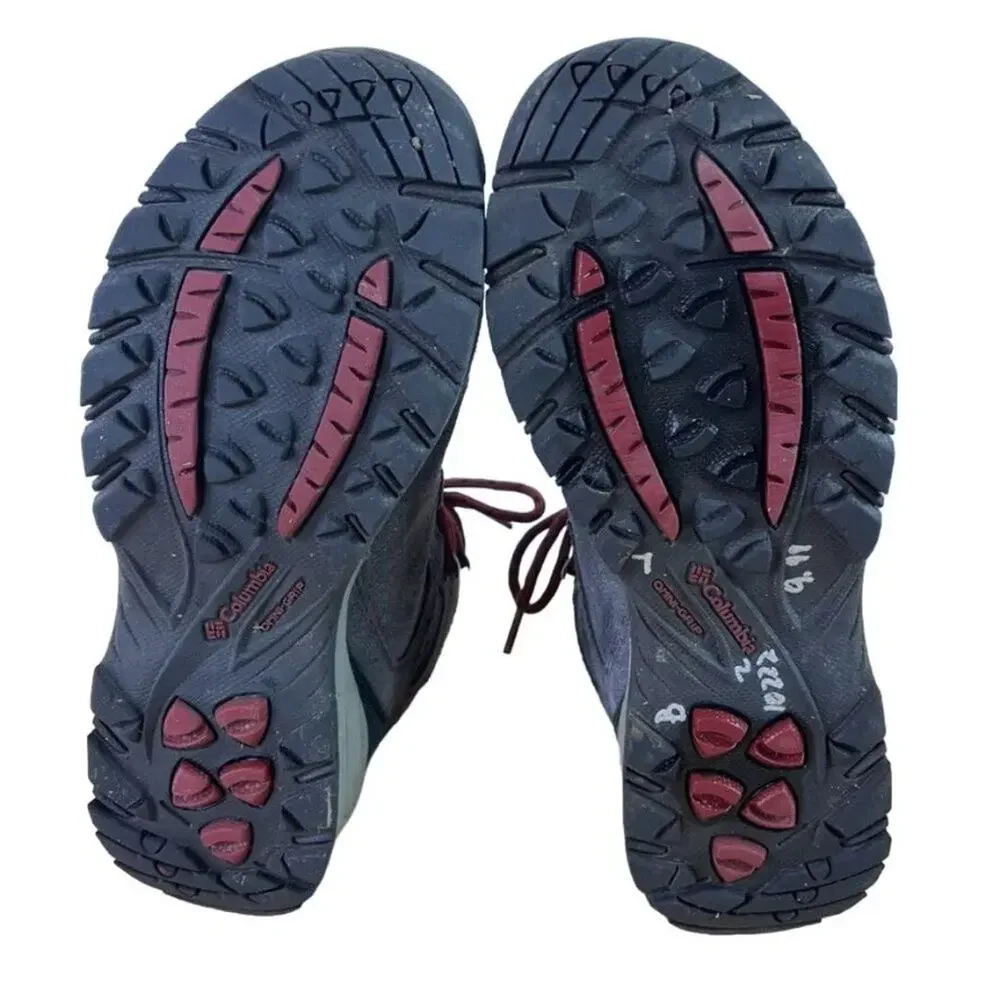 Columbia Hiking Boots Mens 7 Yoncalla Mid Waterproof Rain Snow Outdoor Camping